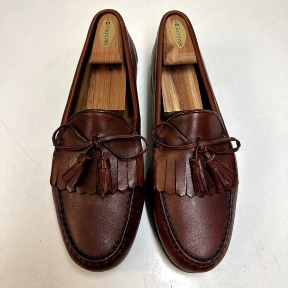 EUC Rancourt & Co. x FootJoy Tassel Loafer Kiltie Made in Maine USA 10.5 E Wide main image 11